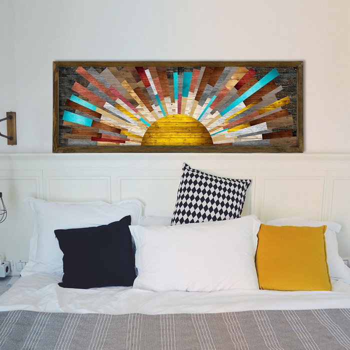 Wallity Cuadro Decorativo Multicolor TAH021 de 40 x 120 cm Wallity Cuadro Decorativo Multicolor TAH021 de 40 x 120 cm